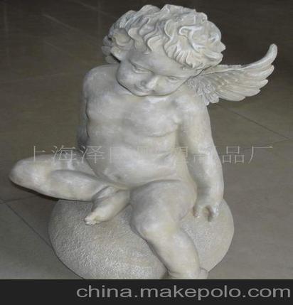 雕塑 天使 石膏 石料工藝品