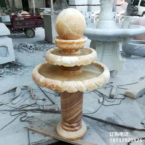 抱罐子女孩噴泉石雕 鞍山大理石噴泉雕塑制作廠家